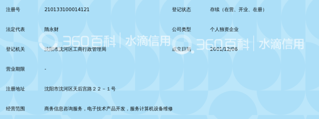 沈阳保誉信息技术服务站